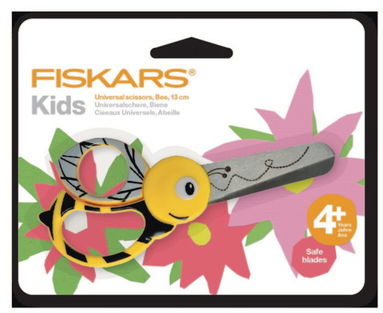 Fiskars Kinderschere Biene