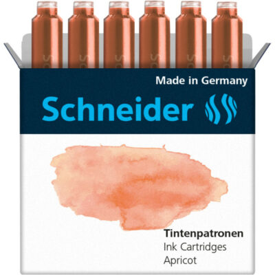 Schneider Tintenpatronen pastell apricot