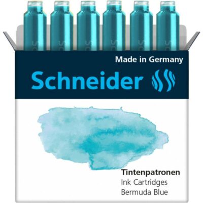 Schneider Tintenpatronen pastell bermuda blue