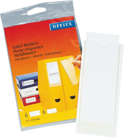 Label Holders 35x75mm