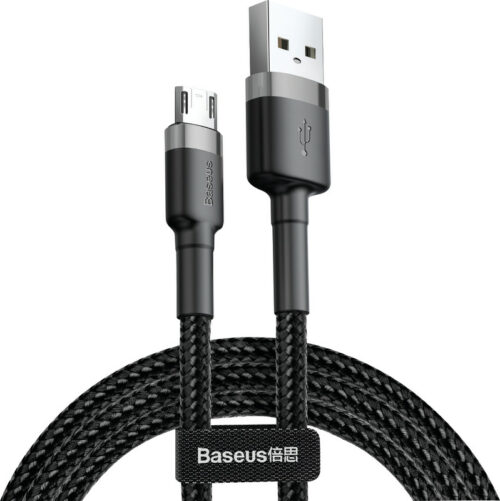 USB-Kabel Micro Cafule grau/sc