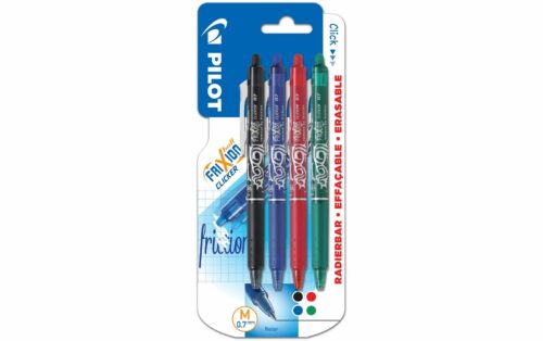 Pilot Fixion Clicker schwarz, blau, rot, grün