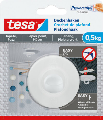 Powerstrips Deckenhaken Tapete