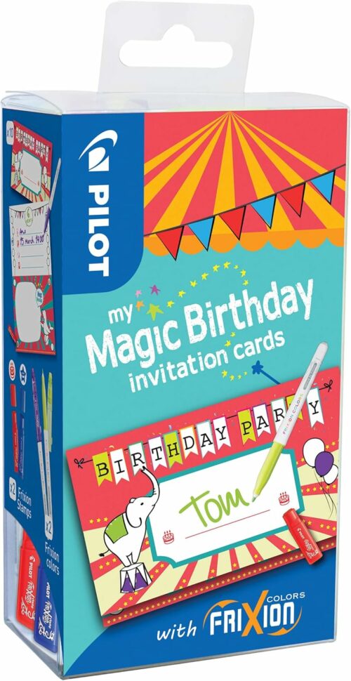 Pilot my magic birthday cards - circus kit