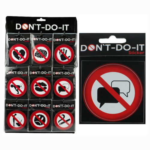 DON'T-DO-IT Stickers