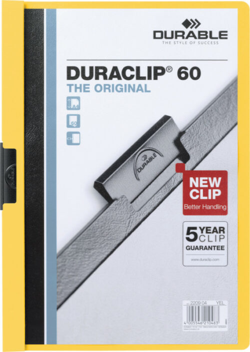 DURACLIP Big Clip gelb