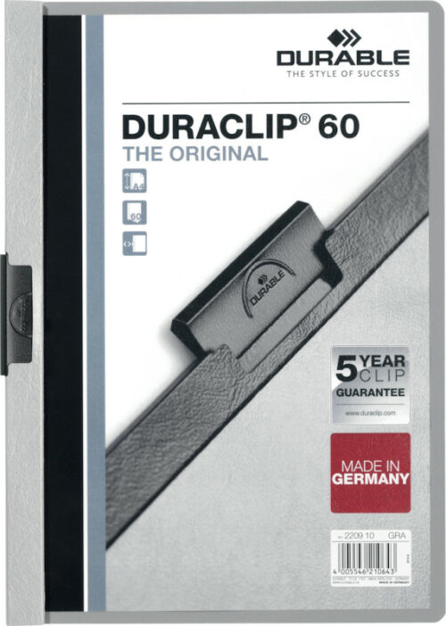 DURACLIP Big Clip grau