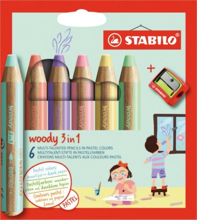 STABILO Woody 3 in 1 Malstifte