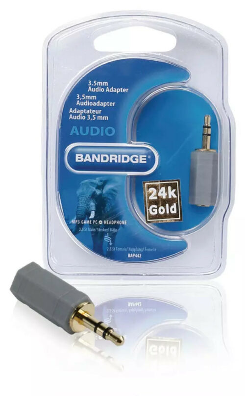 Bandridge BLUE 3.5mm Kopfhörer-Adapter