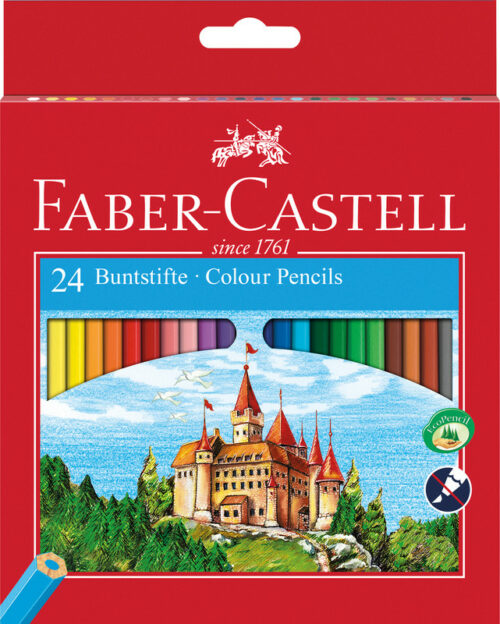 Farbstifte Castle 24er Karton