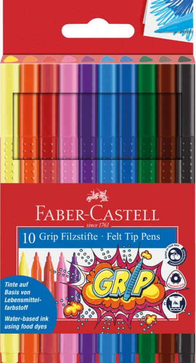 Faserschreiber ColourGrip 10er Etui