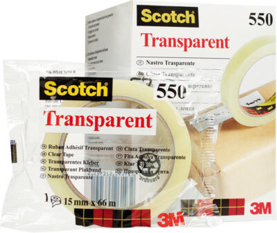 Transparent Tape 550 19mmx66m