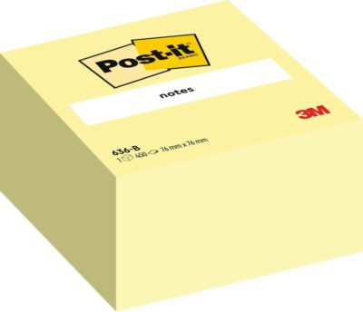 Post-it Würfel gelb 636B