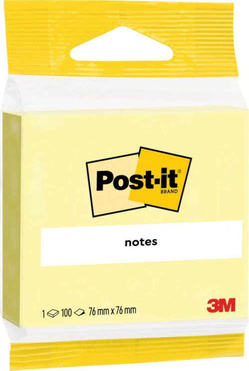 Post-it Block 654 gelb