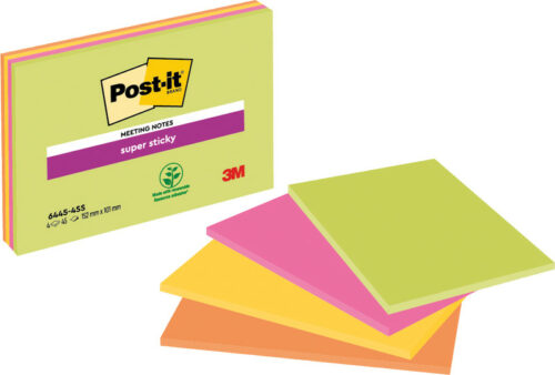 Post-it Meeting Notes 149x98mm