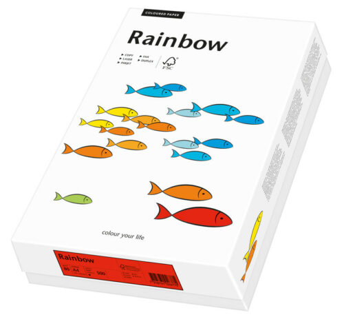 Rainbow A4 160g intensivrot