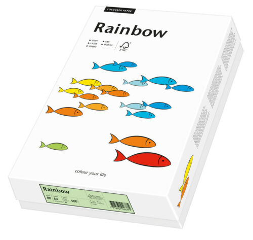 Rainbow A4 160g mittelgrün