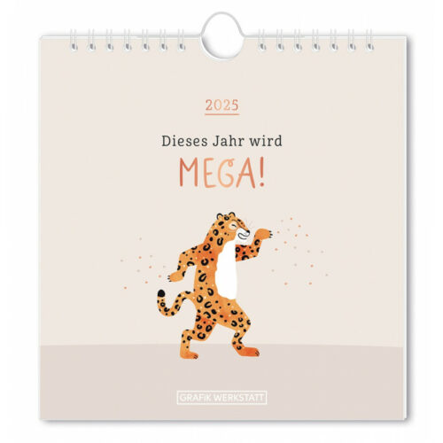 Postkartenkalender 2025 Dieses Jahr wird mega!