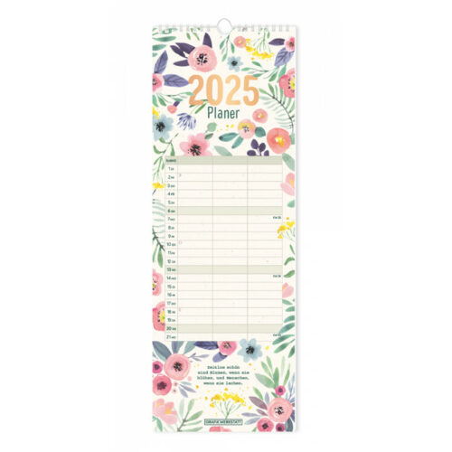 Paarplaner 2025 Floral