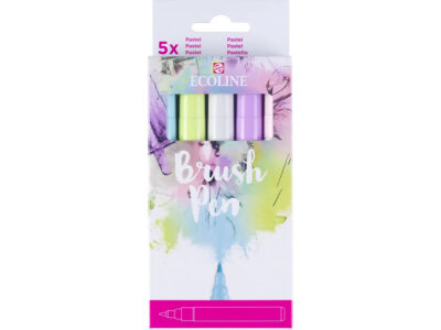 Brushpen 5er Set pastel