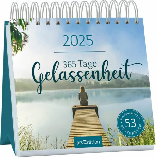 Postkartenkalender 2025 Gelassenheit