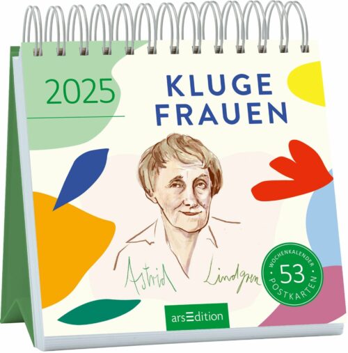 Postkartenkalender 2025 Kluge Frauen