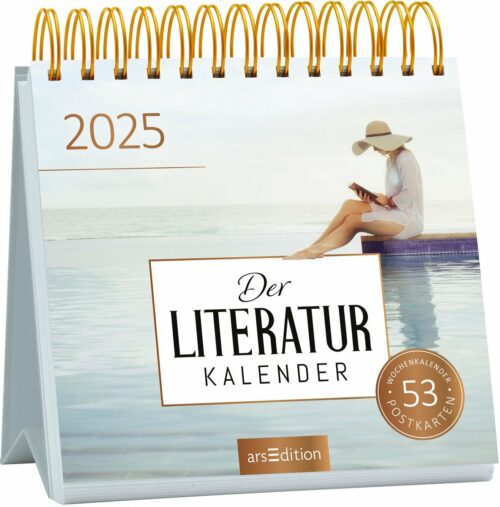 Postkartenkalender 2025 Literatur