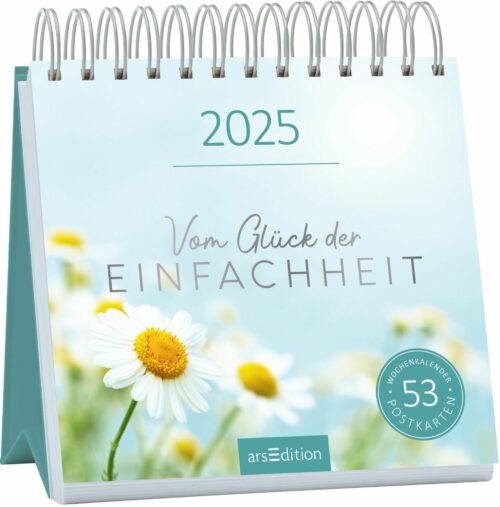 Postkartenkalender 2025 Vom Glück