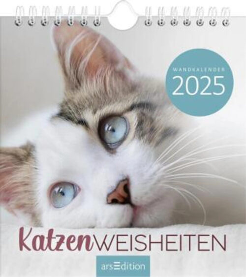 Wandkalender 2025  Katzenweisheiten