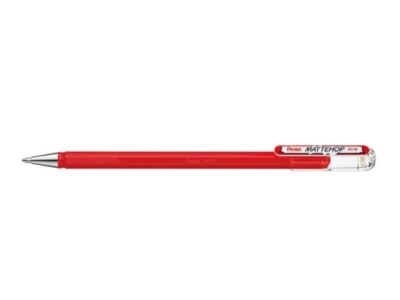 PENTEL Gel-Tintenroller Mattehop rot