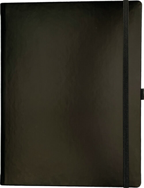 Notizbuch CLASSIC 19x25 schwarz