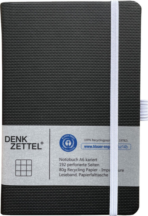 Notizbuch TENAX A6, schwarz