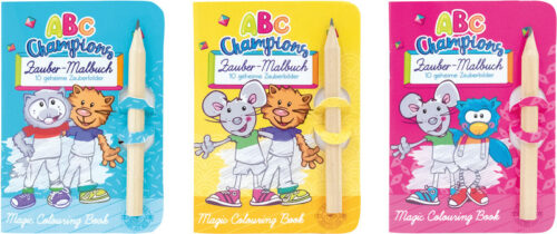 ABC Champions Zaubermalbuch