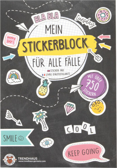 Mein Stickerblock für alle Fälle