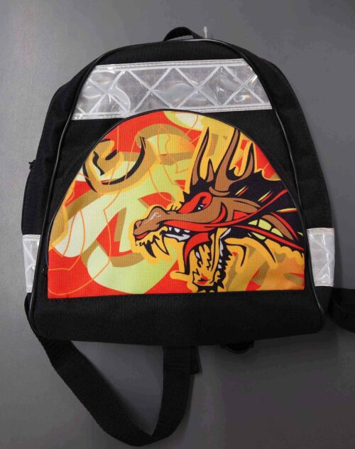 Kinderrucksack Dragon schwarz