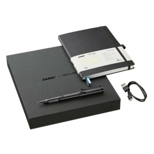 Lamy ncode 744 all black + dp Set