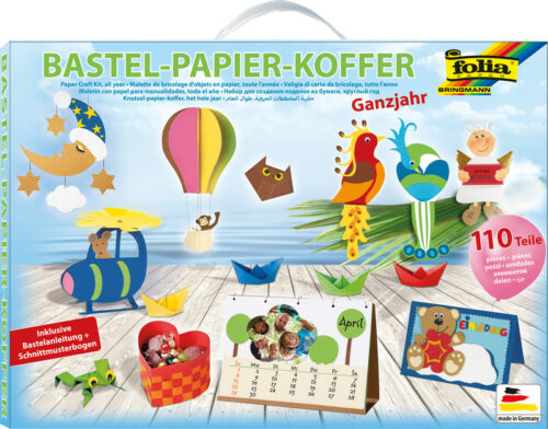 Bastel-Papier-Koffer