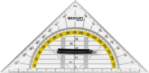 Westcott Geodreieck 14cm mit Griff