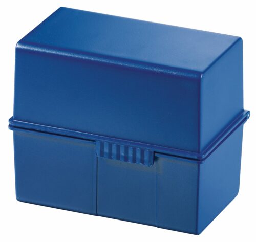 Karteibox A6 blau