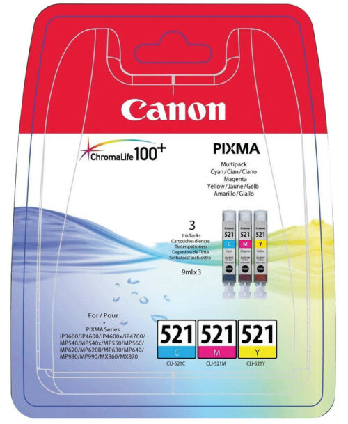 Canon Tintenpat. Pack CLI-521