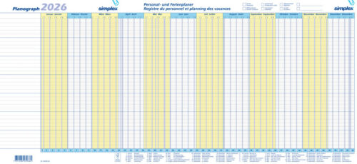 Personal- u. Ferienplaner 2026