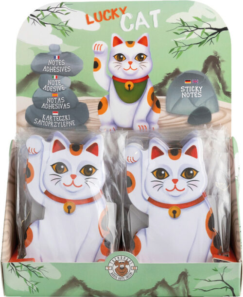 Lucky Cat Sticky Notes