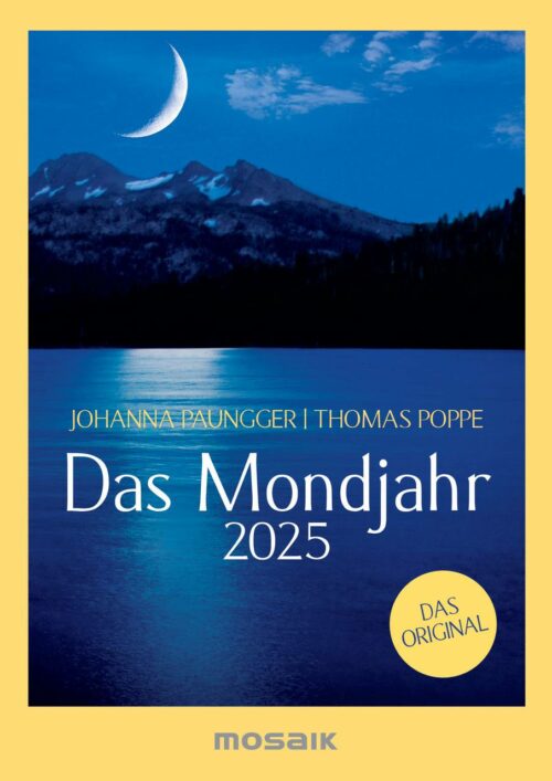 Kalender Das Mondjahr 10x14cm s/w