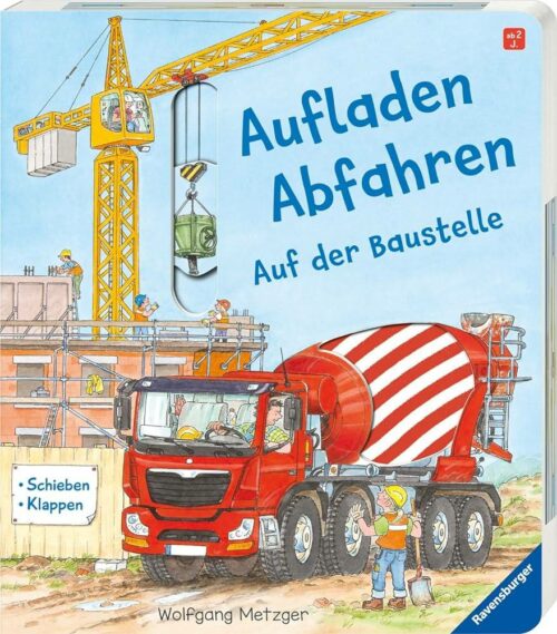 Aufladen - Abfahren auf der Baustelle