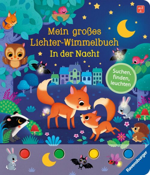 Mein grosses Lichter-Wimmerlbuch In der Nacht