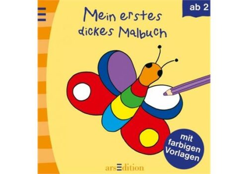 Mein erstes dickes Malbuch