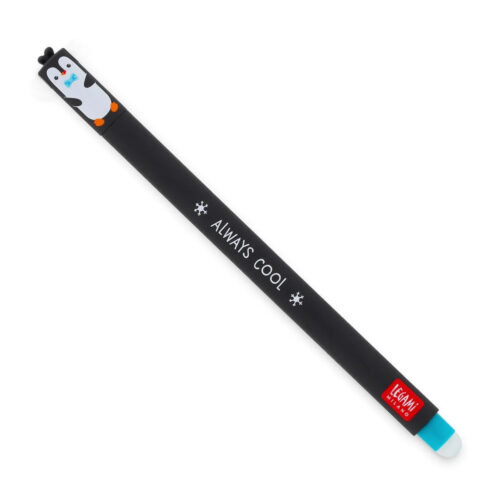 LEGAMI ERASABLE PEN - PENGUIN - BLACK