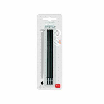 LEGAMI REFILL ERASABLE PEN - BLACK - 3 PCS