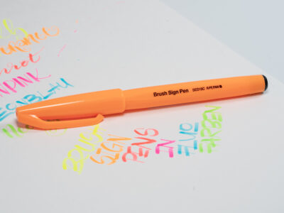 Faserschr.Brush Sign Pen Fluo orange