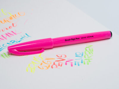 Faserschr.Brush Sign Pen Fluo pink